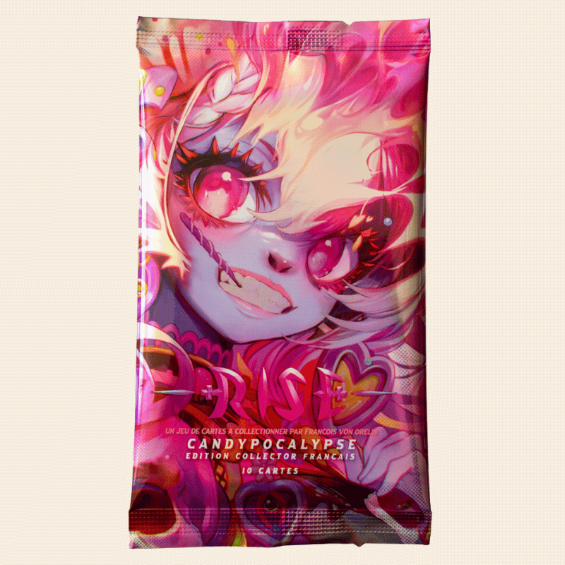 Rise TCG - 1 Booster Collector - Illustration Candypocalypse - Candypocalypse