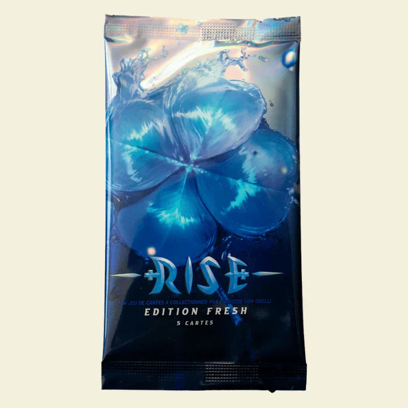 Rise TCG - 1 Booster - Illustration Tréfle d'eau - Fresh - Fr - DavidK Store