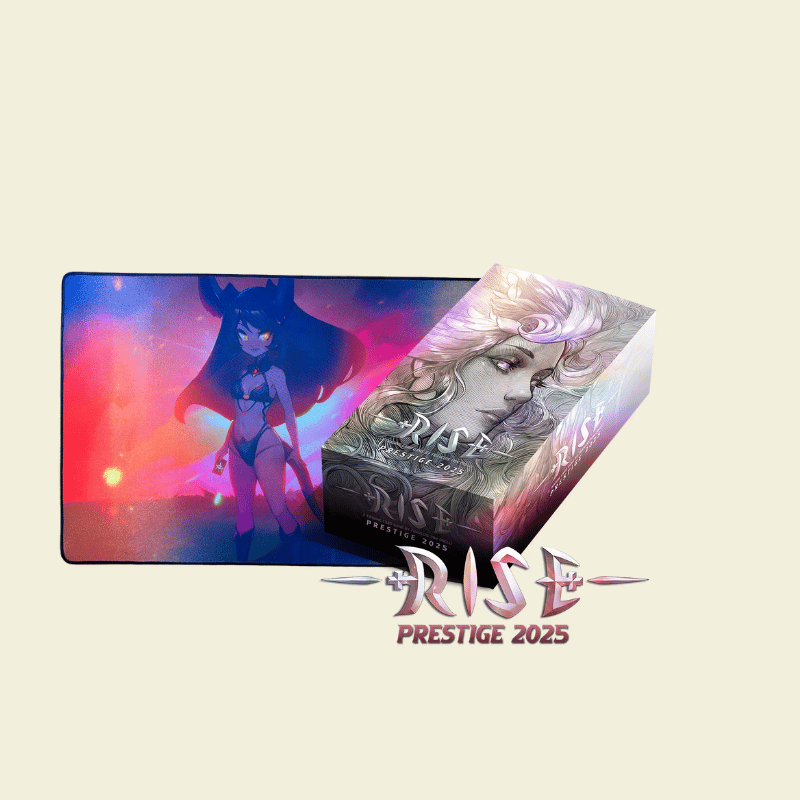 Rise TCG - 1 Display Prestige 2025 - ( 1 Tapis Offerts ) Francais !