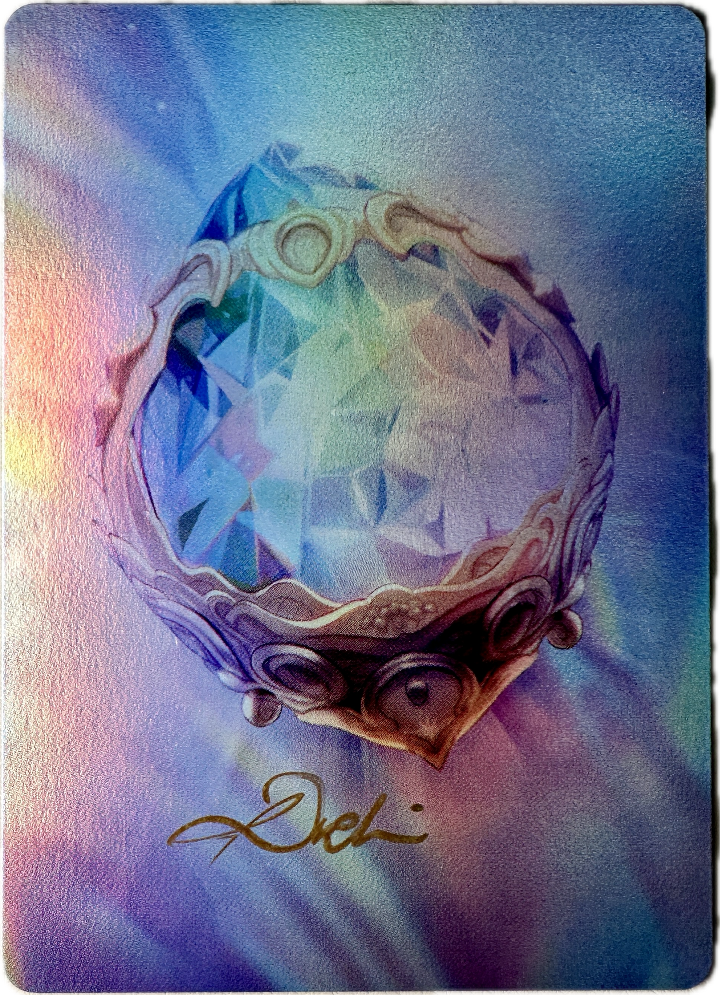 Full Art Vault Pack 2 Ornate Gemstone collectible card with intricate gemstone design and limited edition finish