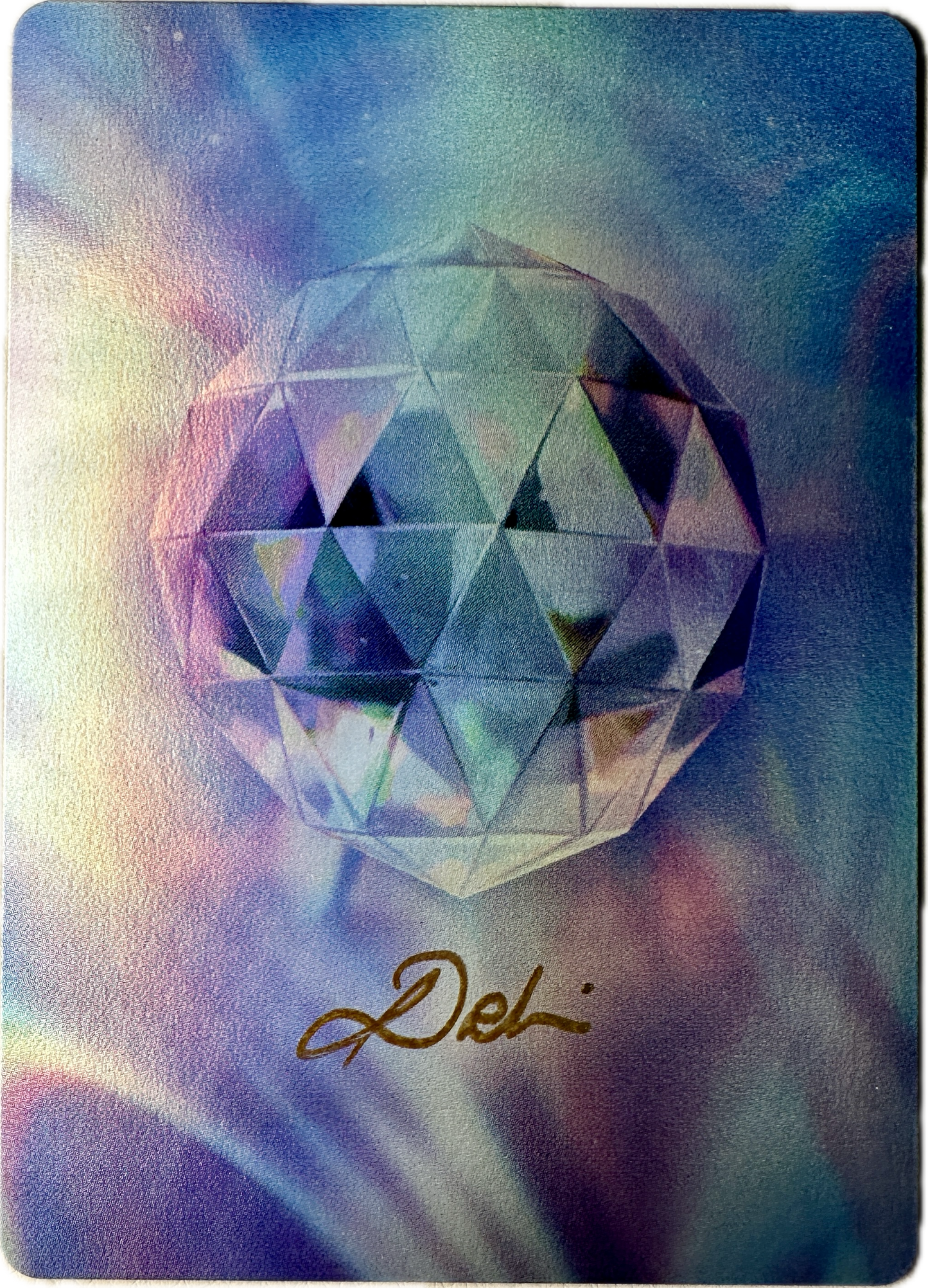 Full Art - Vault Pack 2 Zircon Gemstone limited edition collectible card with holographic gem design