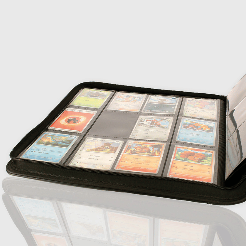 PHOENIX SHIELD Classeur Deluxe Zip 480 cartes (4x4)