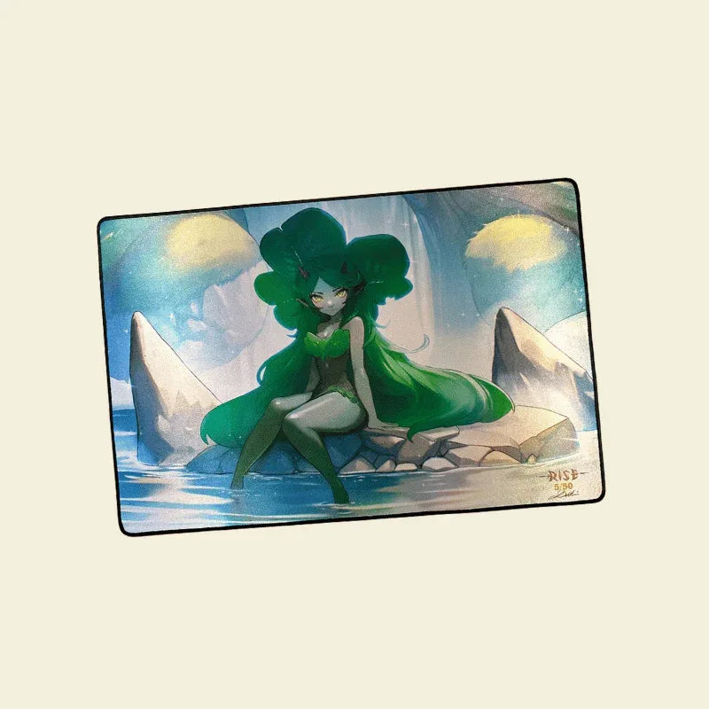 Rise TCG - Playmat Candypocalypse - Yris numéroté et Signé - DavidK Store