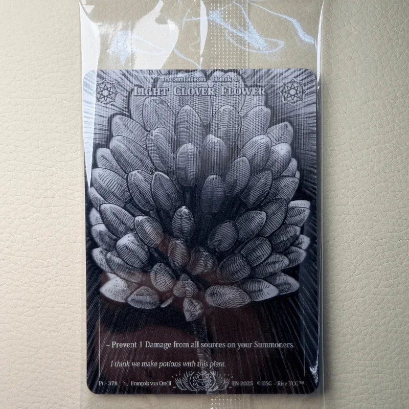 Rise TCG Prestige 2025 BoxTopper Light Clover Flower - DavidK Store