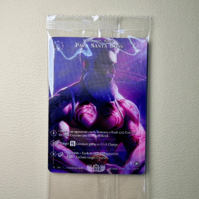 Rise TCG Prestige 2025 BoxTopper Papa Santa Boss - DavidK Store