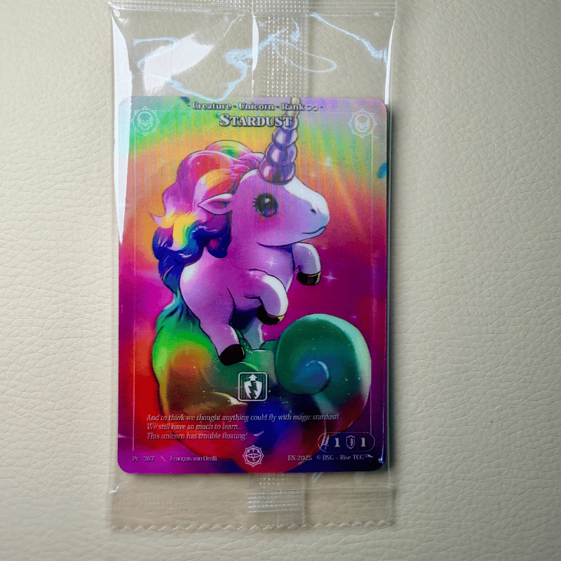 Rise TCG - Prestige 2025 - BoxTopper Stardust