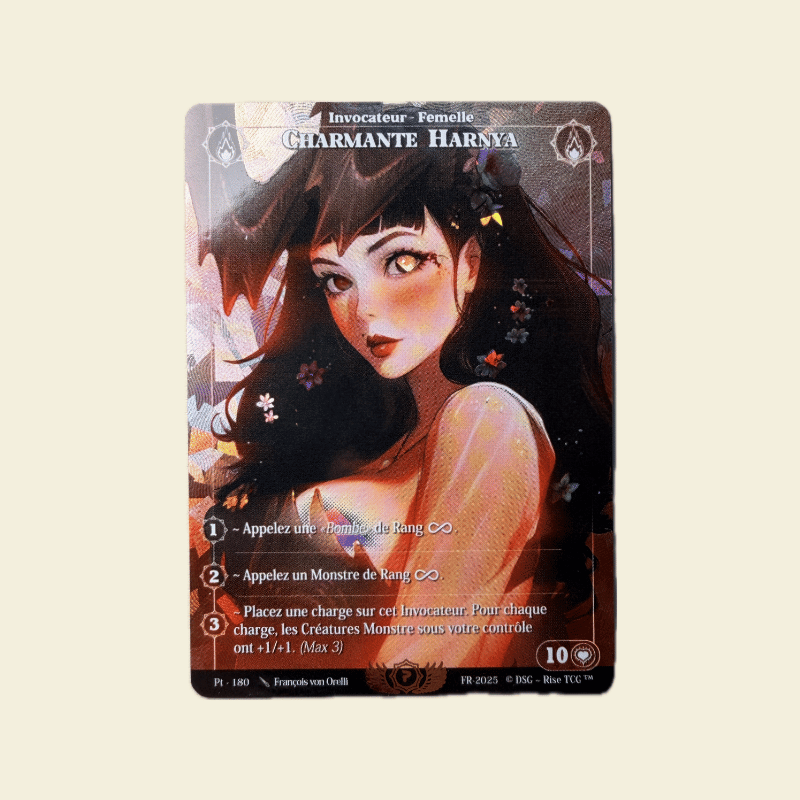 Rise TCG - Prestige 2025 - Charmante Harnya Cracked Foil - Limited Card