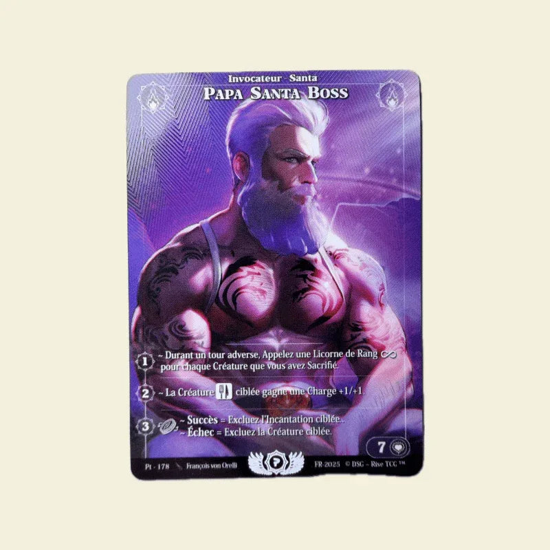 Rise TCG - Prestige 2025 - Papa Santa Boss - Limited Card - DavidK Store
