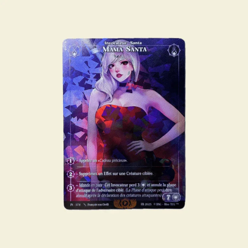 Rise TCG - Prestige 2025 - Mama Santa Ice Cracked Foil - Limited Card - DavidK Store