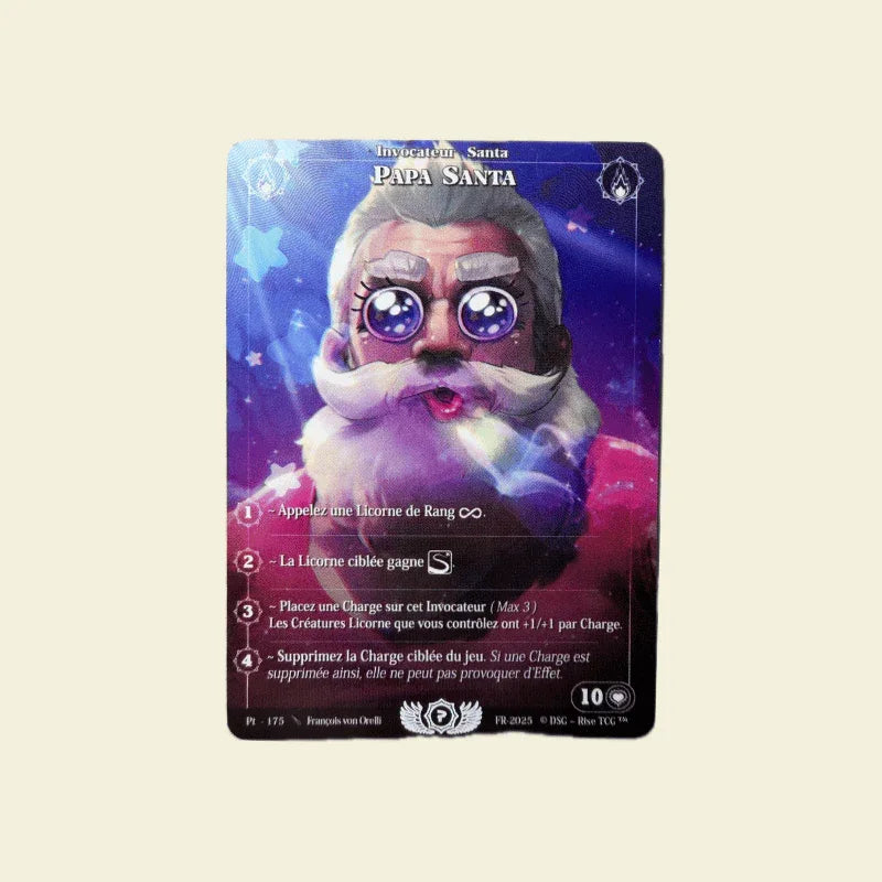 Rise TCG - Prestige 2025 - Papa Santa - Limited Card - DavidK Store