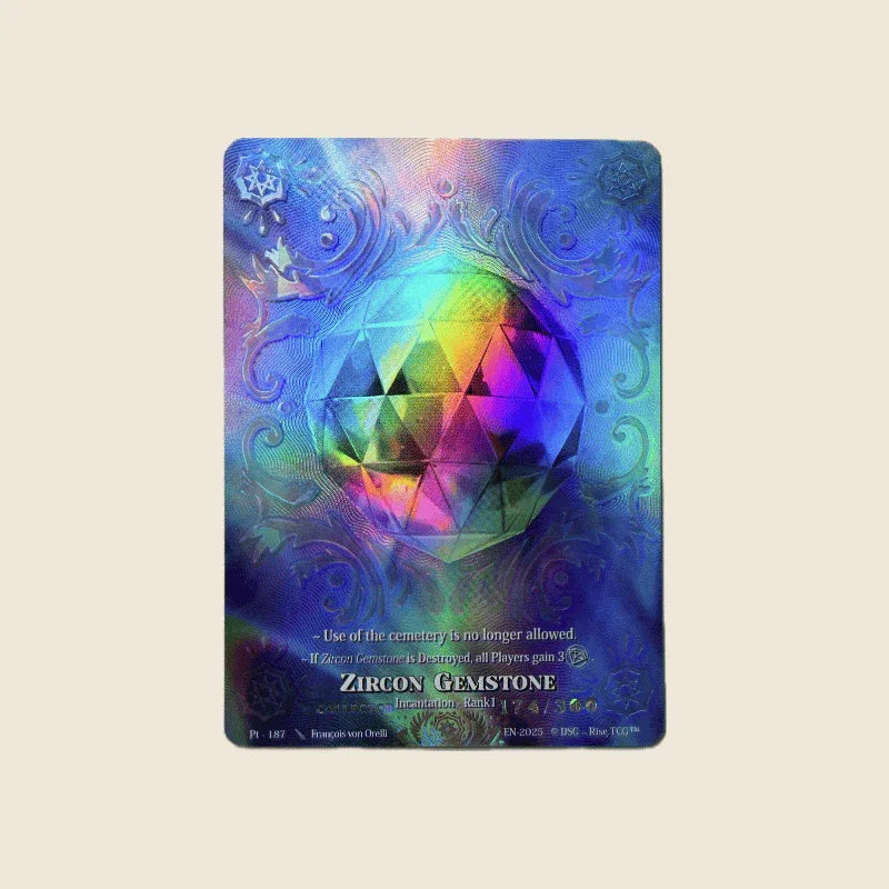 Rise TCG - Prestige 2025 - Zircon Gemstone Numérotée /300 - DavidK Store