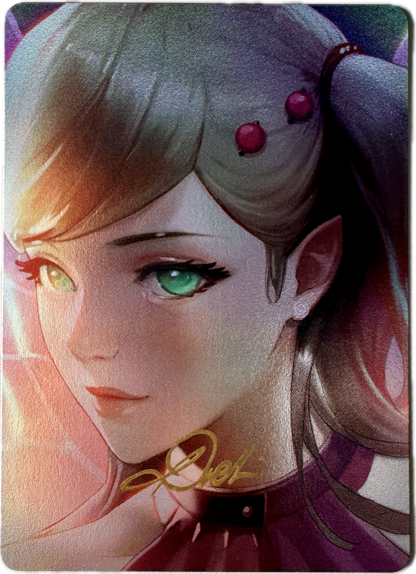Full Art Vault Pack 2 Aibell rare collectible card with detailed anime-style female character portrait
