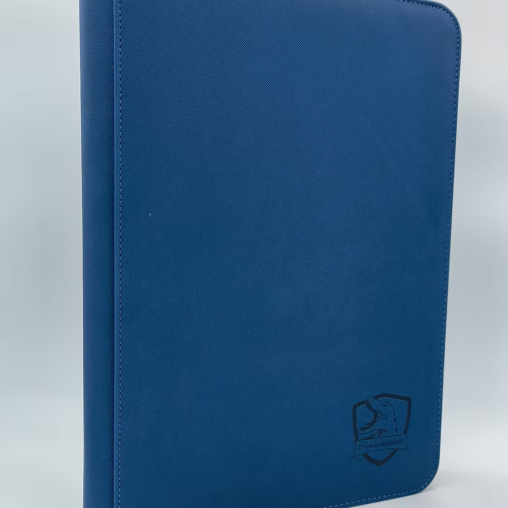 Tyranobox Classeur premium dark blue binder for 360 cards storage and protection