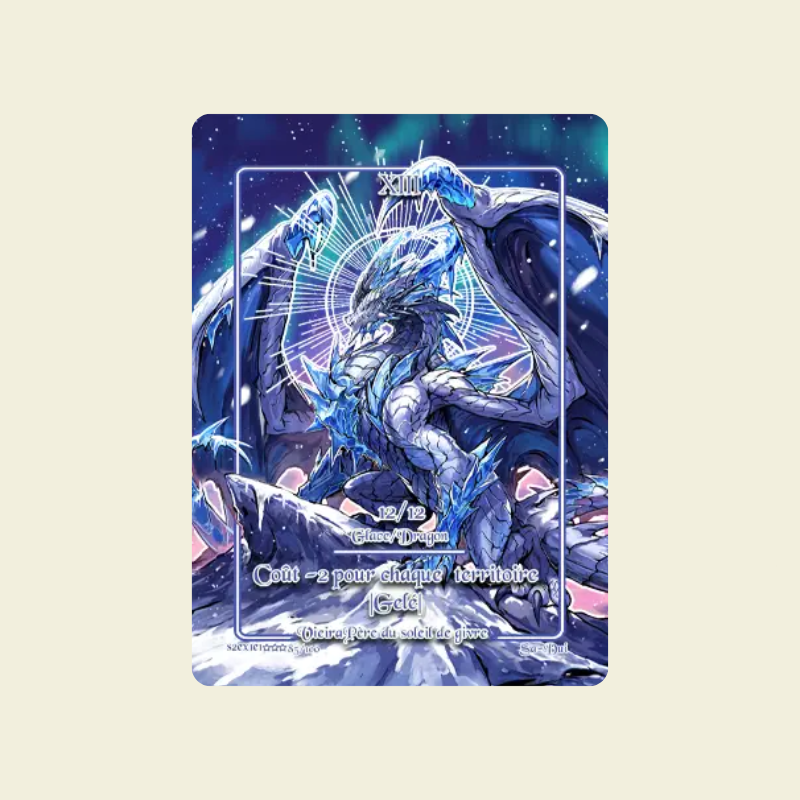 Safir TCG Viéra père du soleil de givre