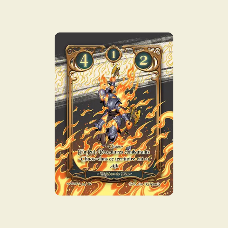 Safir TCG Rejeton de feu