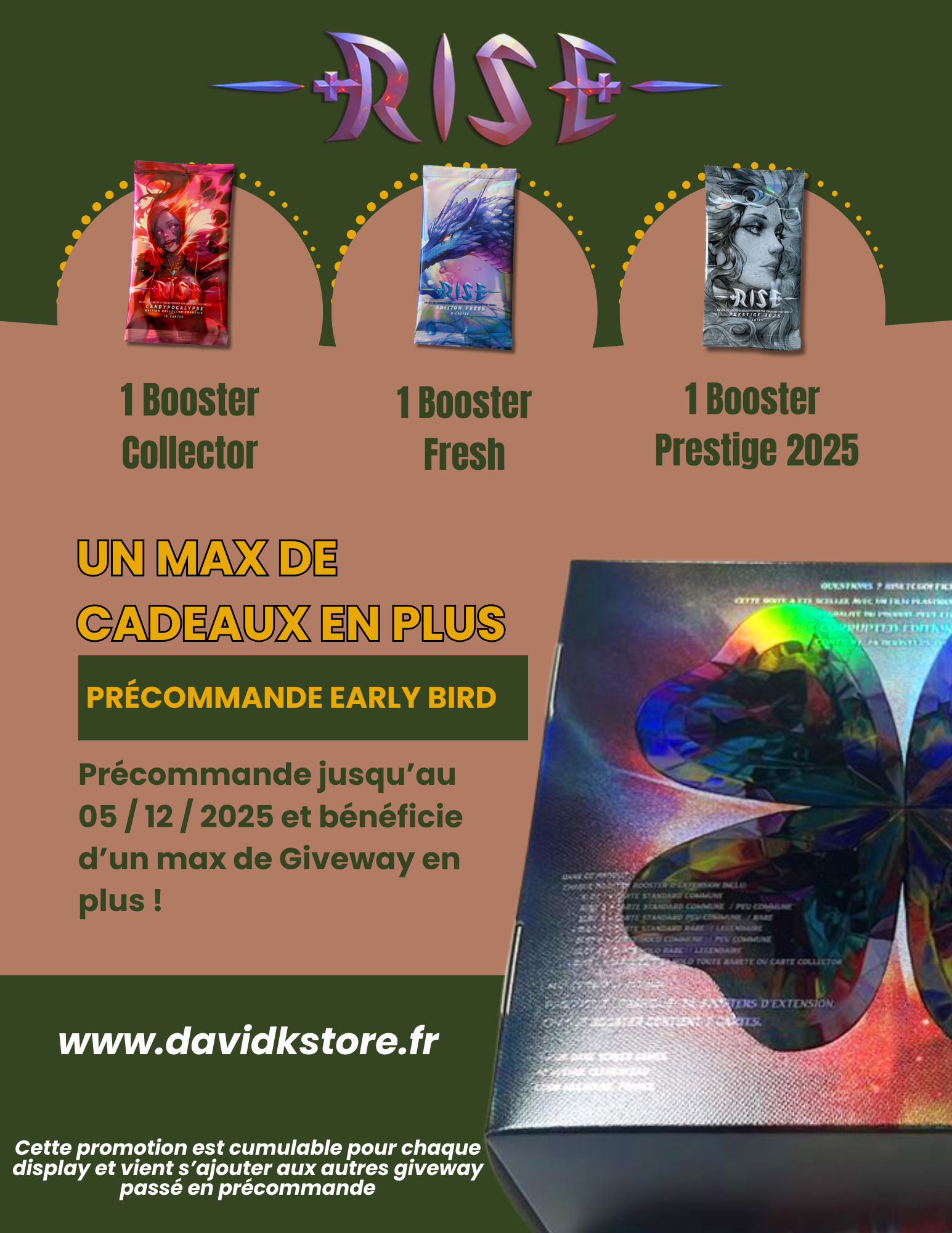 Précommande Set Corrompu / Corrupted Cadeaux Exclusifs