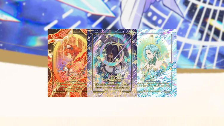 Safir TCG Cartes à l’unité édition Forteresse Azur
