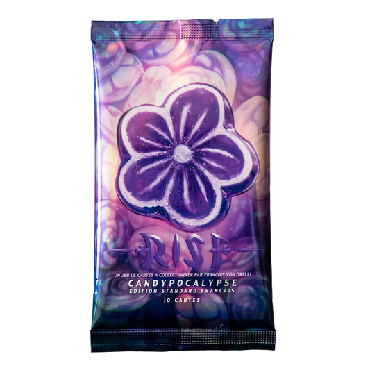 Booster Rise TCG Candypocalypse illustration Bonbon Violette édition standard collection