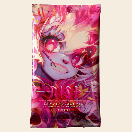 Rise TCG - 1 Booster Collector - Illustration Candypocalypse - Candypocalypse