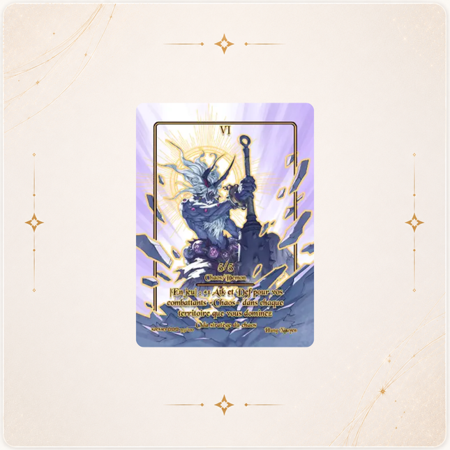 Safir TCG Oda stratège du chaos