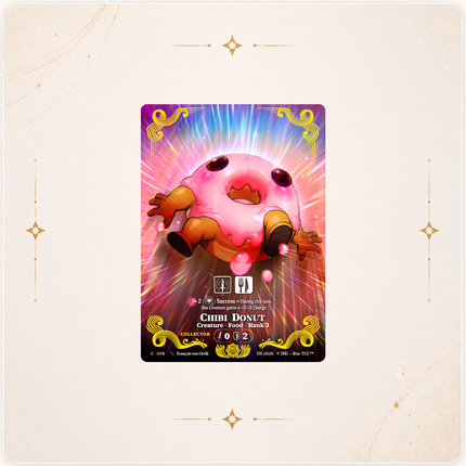 Rise TCG Chibi donut /500