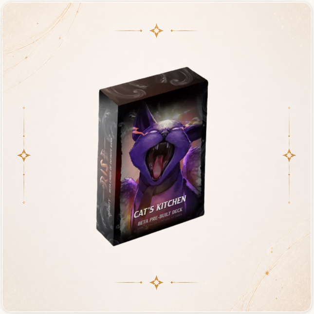 Rise TCG Deck Bêta Cuisine Feline Français