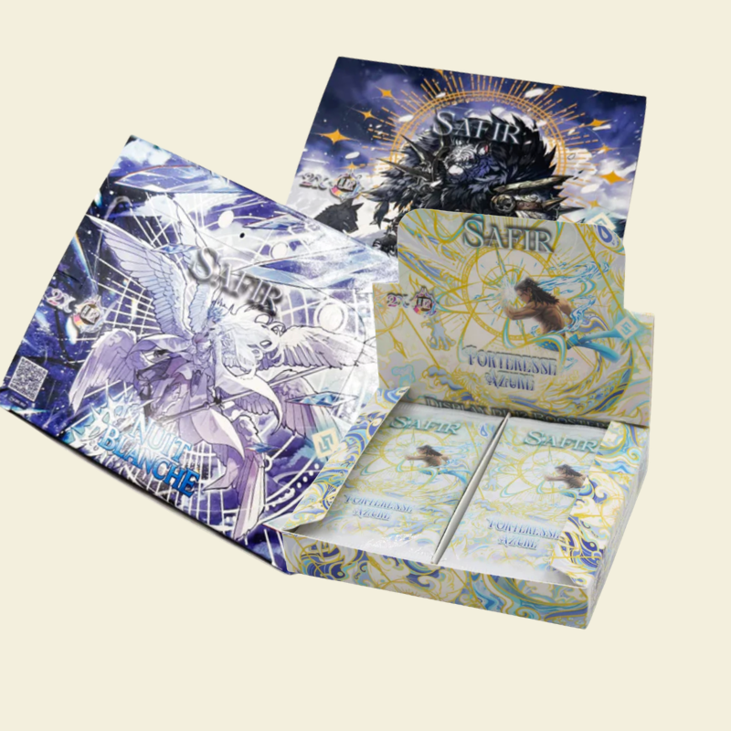 Safir TCG Display Forteresse Azur + Display Nuit Blanche Français