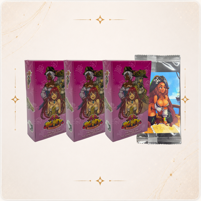 3 Display Booty & Beauties + Promo Kickstarter Numerotée / 250