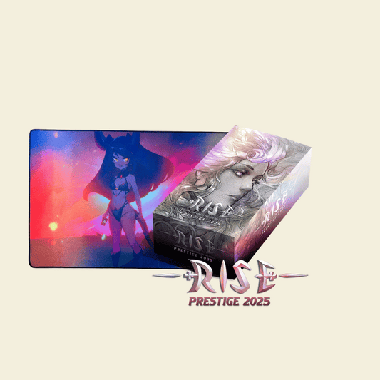 Rise TCG - 1 Display Prestige 2025 - ( 1 Tapis Offerts )  Francais !