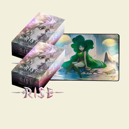 Rise TCG Bundle 2 Display Prestige 2025 +  1 Tapis Yris Offerts