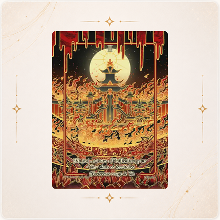 Safir TCG Foreteresse rouge de Yan