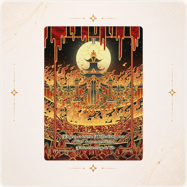 Safir TCG Foreteresse rouge de Yan