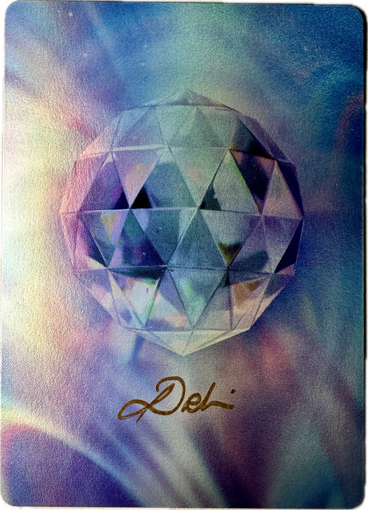 Full Art - Vault Pack 2 Zircon Gemstone limited edition collectible card with holographic gem design