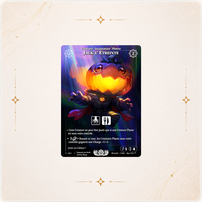 Rise TCG Jack l'étreinte