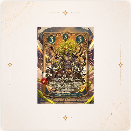 Safir TCG Kami le soleil vert