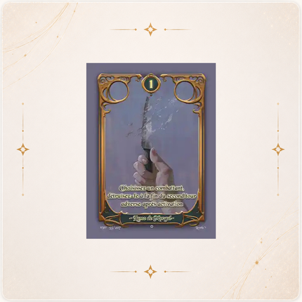 Safir TCG Lame de morgul
