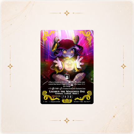 Rise TCG Lazarus malicieux