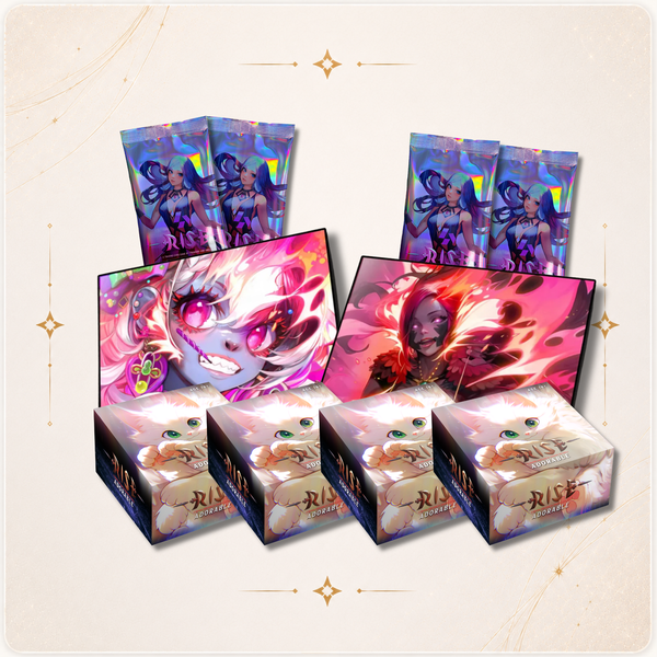 Rise TCG Bundle 4 Display Adorable ( + 2 playmat offert )