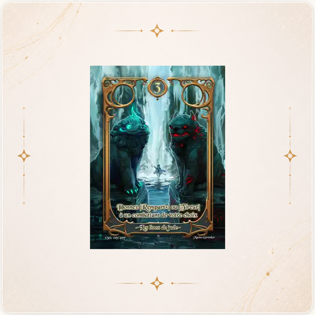 Safir TCG Les lions de Jade