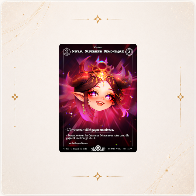 Rise TCG Niveau supérieur démoniaque