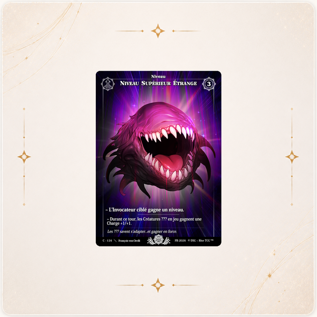 Rise TCG Niveau supérieur étrange