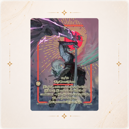 Safir TCG Ouki porteur de Raijin et Fujin