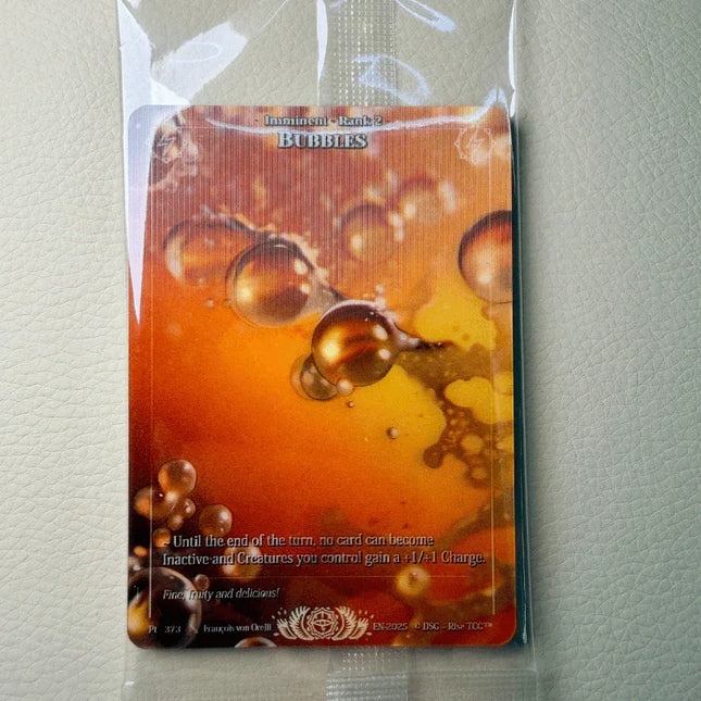 Rise TCG Prestige 2025 BoxTopper Bubbles - DavidK Store