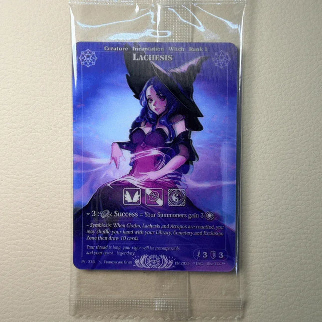 Rise TCG Prestige 2025 BoxTopper Lachesis - DavidK Store