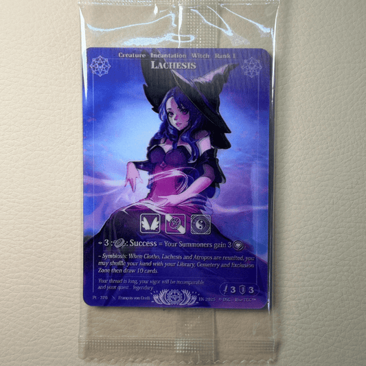 Rise TCG -  Prestige 2025 - BoxTopper Lachesis