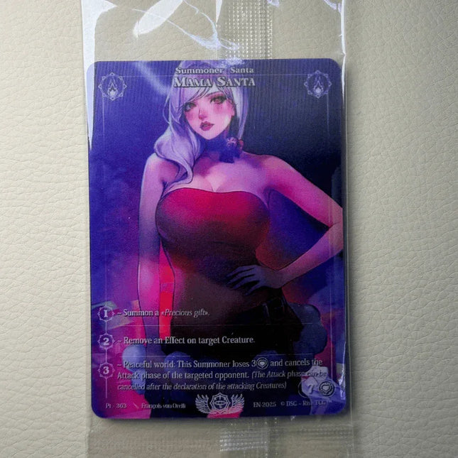 Rise TCG Prestige 2025 BoxTopper Mama Santa - DavidK Store