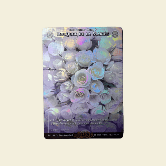 Rise TCG - &nbsp;Prestige 2025 - Bouquet de la Mariée Foil - Limited Card