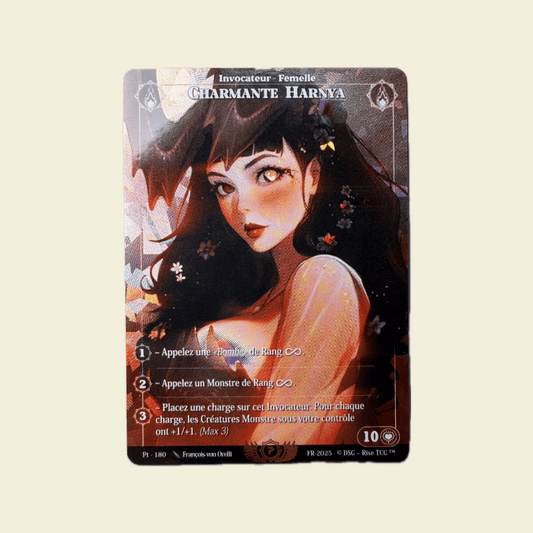 Rise TCG -  Prestige 2025 - Charmante Harnya Cracked Foil - Limited Card