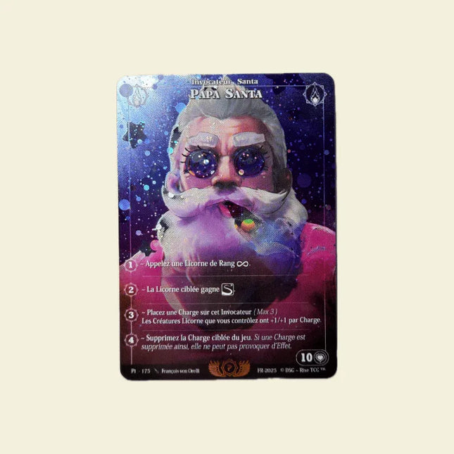 Rise TCG - Prestige 2025 - Papa Santa Galaxy Foil - Limited Card - DavidK Store