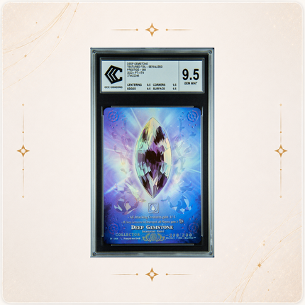 Rise TCG Deep Gemstone 200/200 CCC 9.5